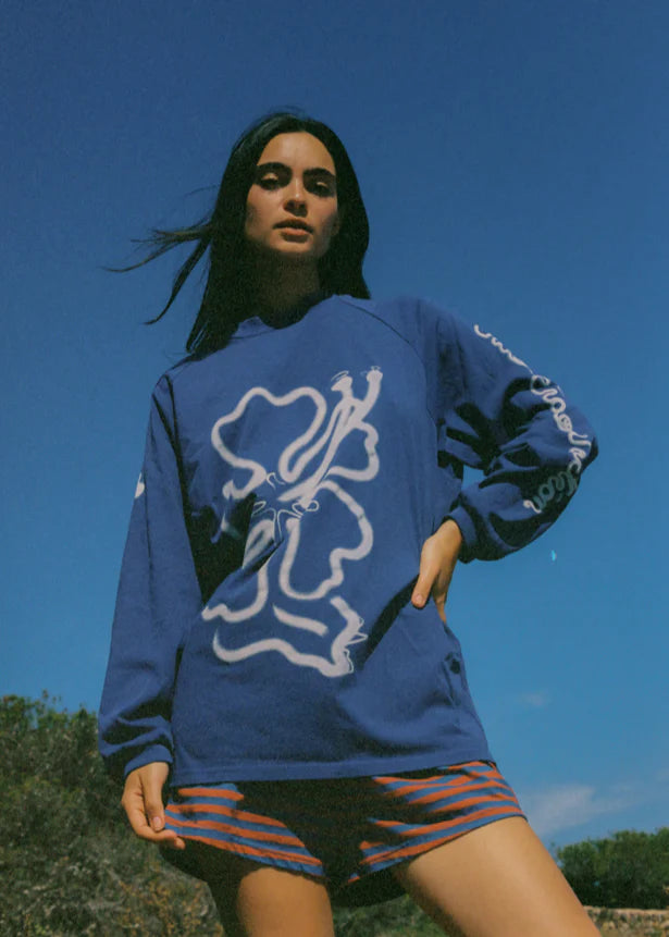 Cloud Hibiscus Haven LS Tee Ciao Ciao