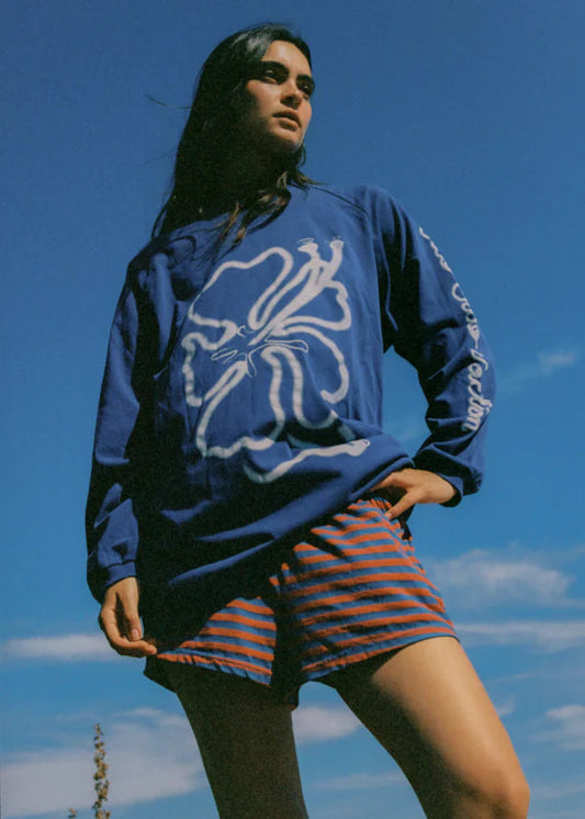 Cloud Hibiscus Haven LS Tee Ciao Ciao