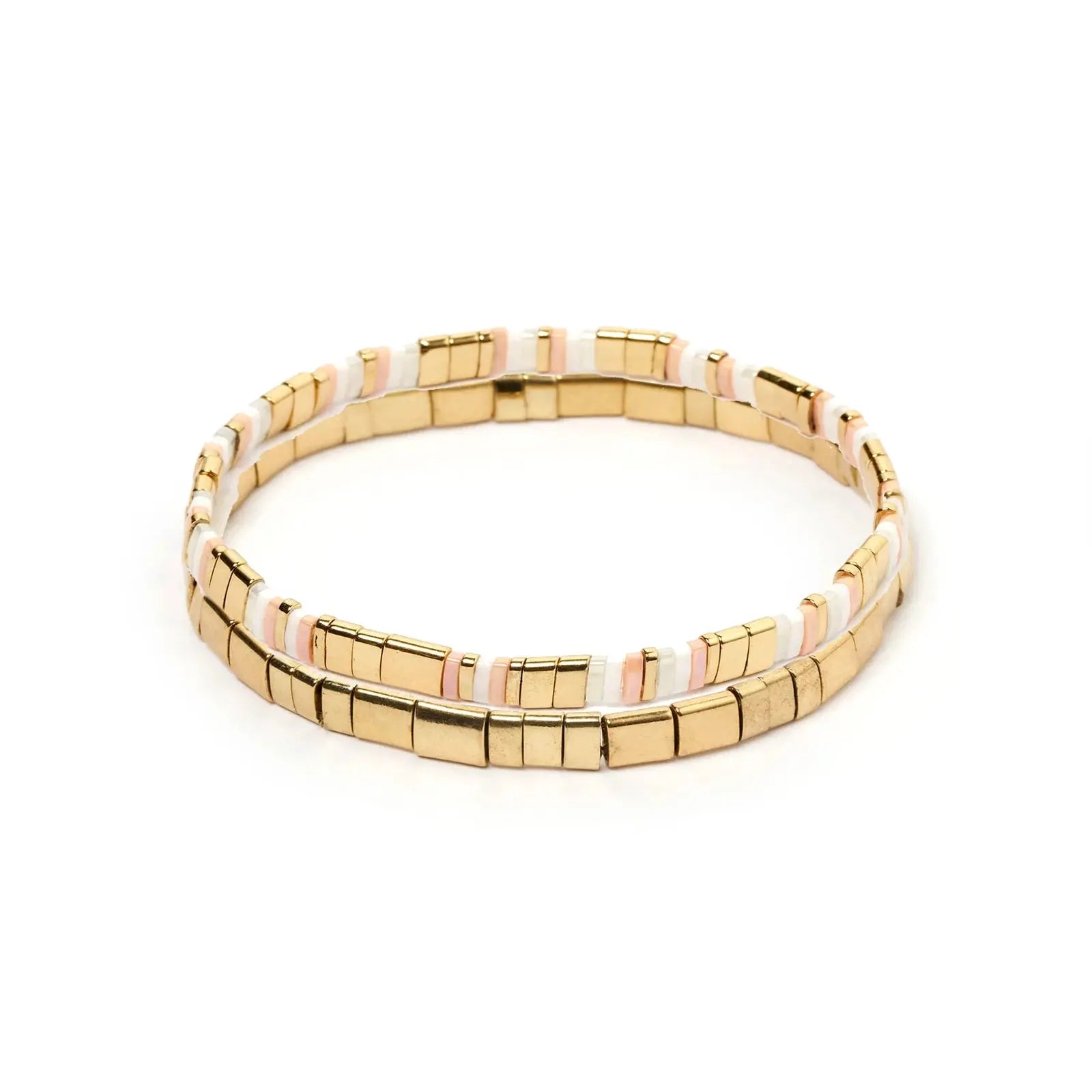 Caribbean Bracelet set - Peony Arms of Eve