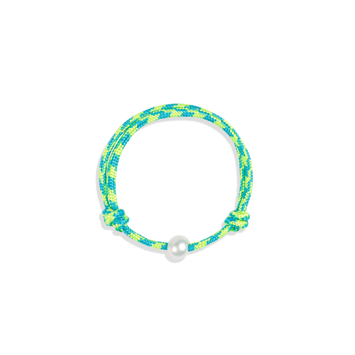 Fisherman Pearl Bracelet - Playa Green Carly Paiker