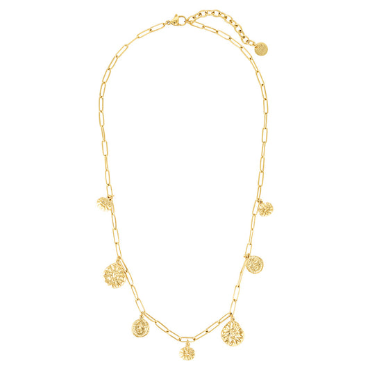 Sun Token Necklace Carly Paiker