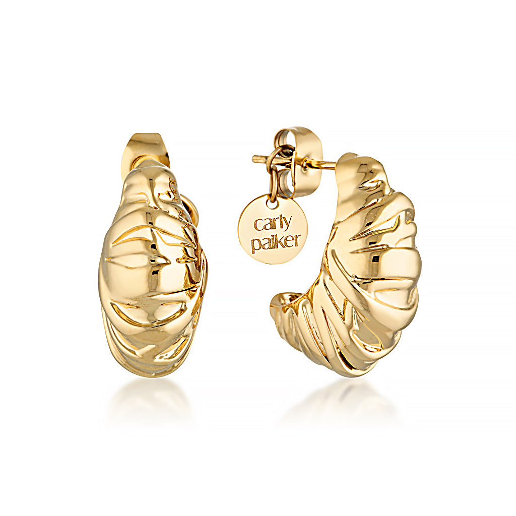 Crustacean Earrings - Gold Carly Paiker