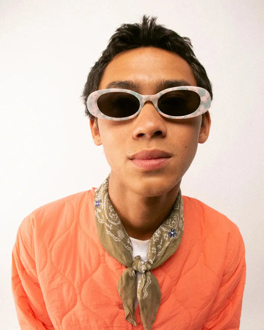Citra Sunglasses Pink Blue Oscar and Frank