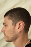 Wave Earrings - Sterling Silver Nusands