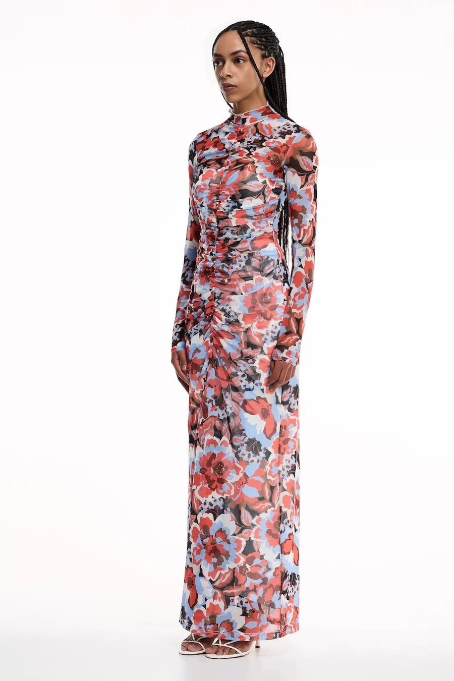 Nida Long Sleeve Dress - Persimmon Floral Significant Other