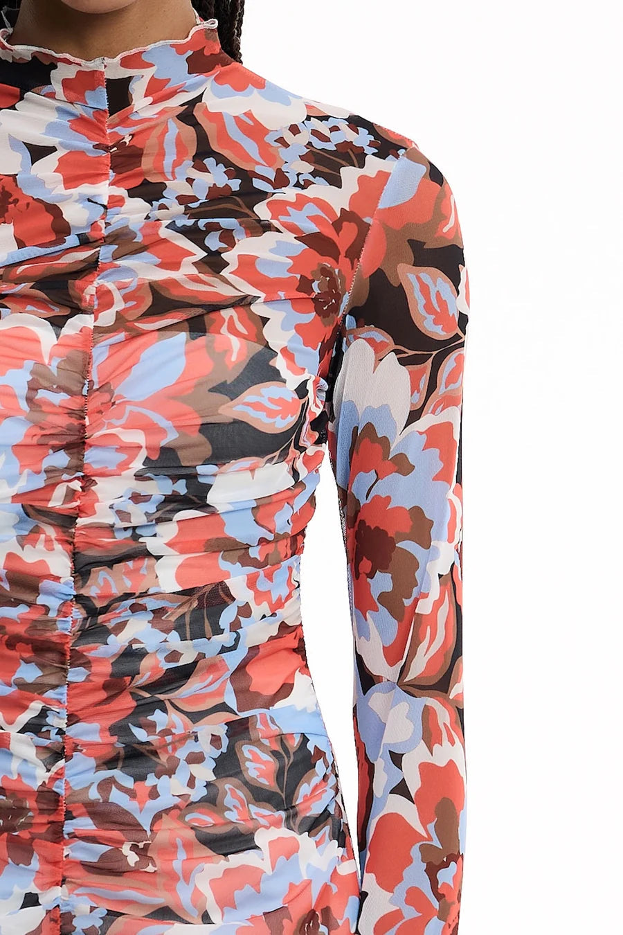 Nida Long Sleeve Dress - Persimmon Floral Significant Other