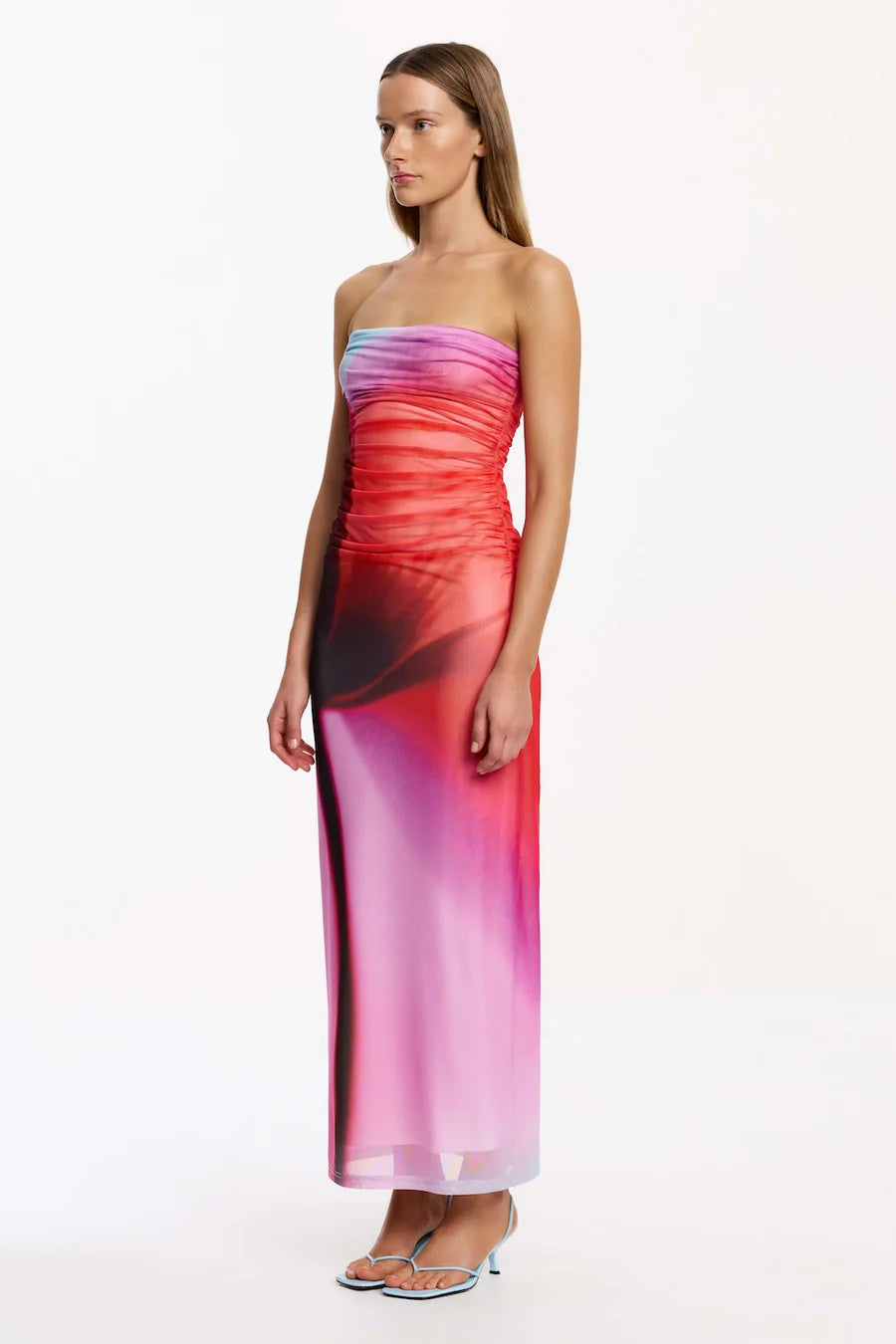 Sura Strapless Dress - Tropical Bloom Significant Other