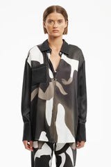 Mya Shirt - Espresso Orchid Significant Other