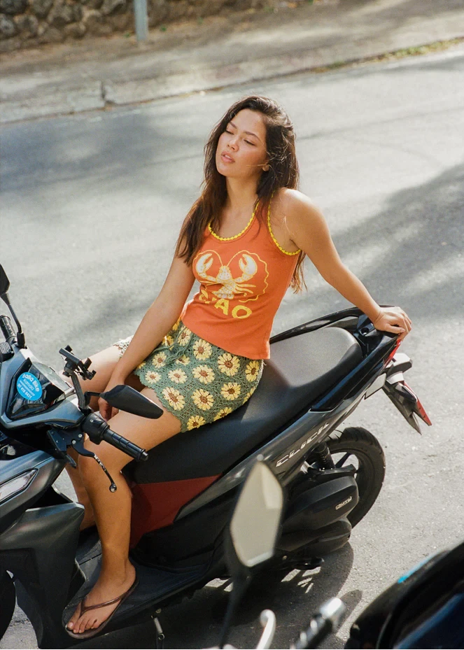 Daisy Crochet Skirt Ciao Ciao