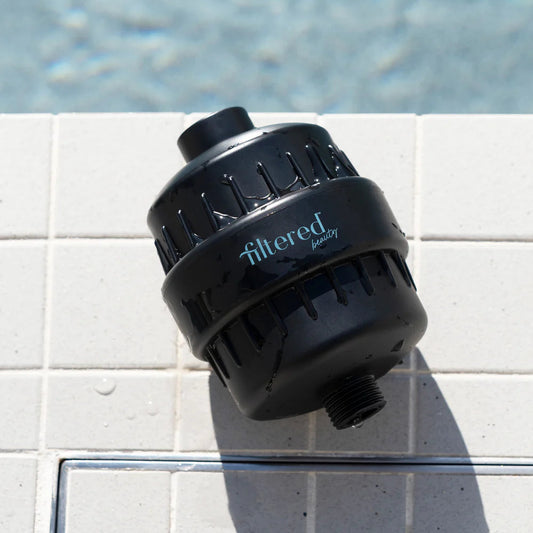 Filtered Beauty Shower Purifier - Black Filtered Beauty