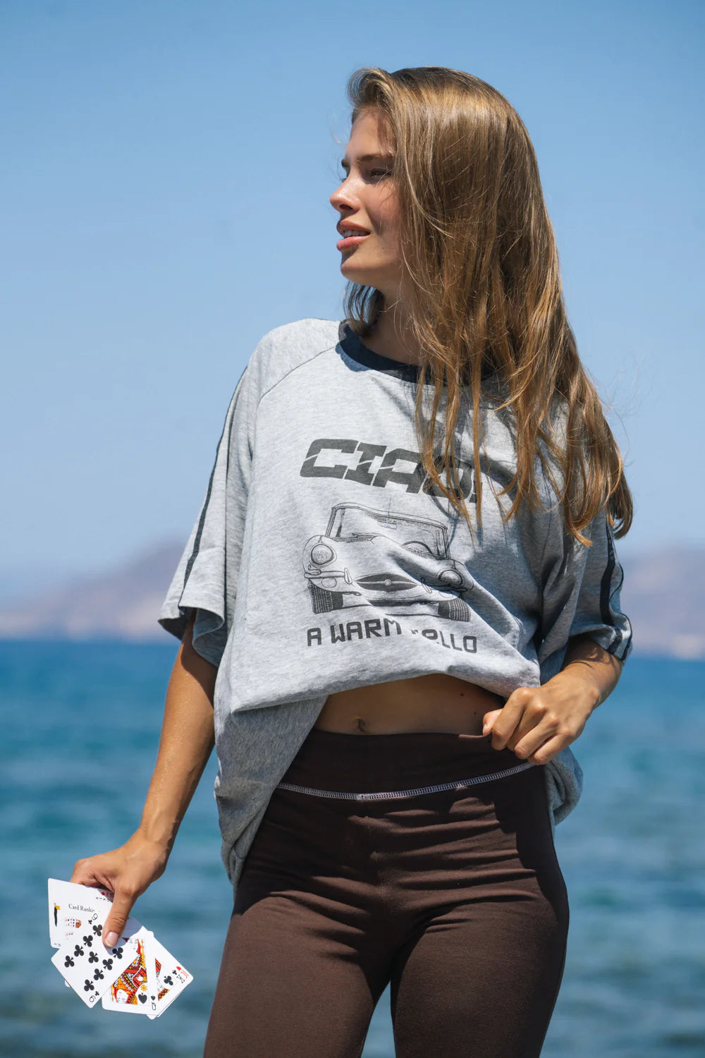 Warm Hello Racer Tee Ciao Ciao