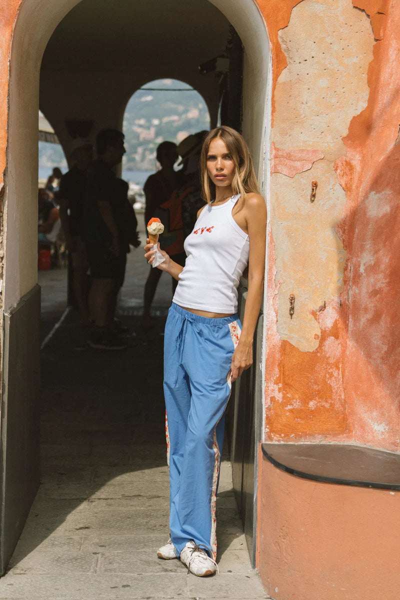 Lobster Pant - French Blue Araminta James