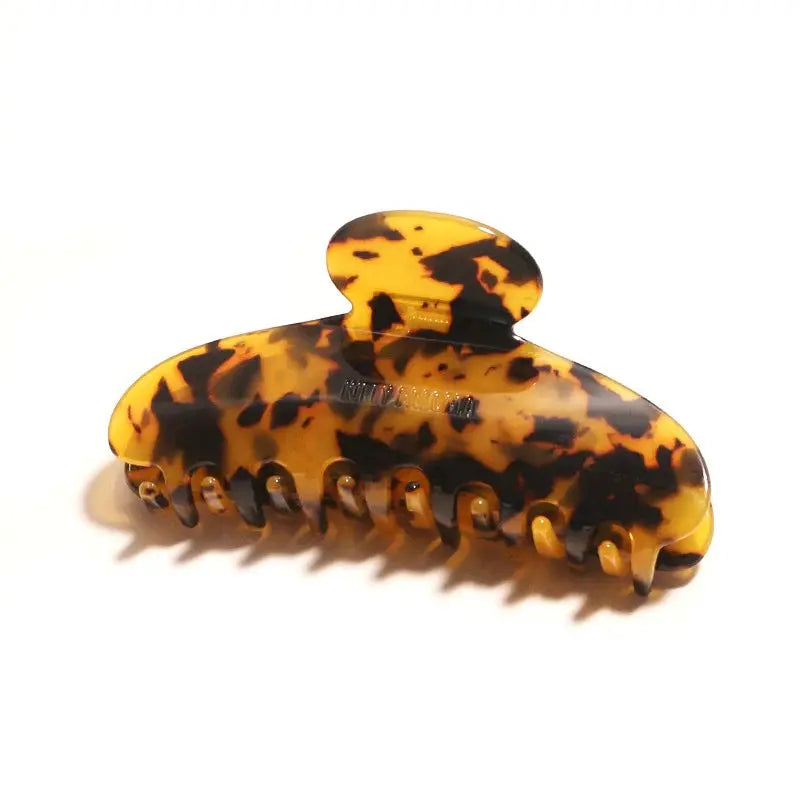 Dark Tortoiseshell Grande Hair Claw Clip Kitty Paloma