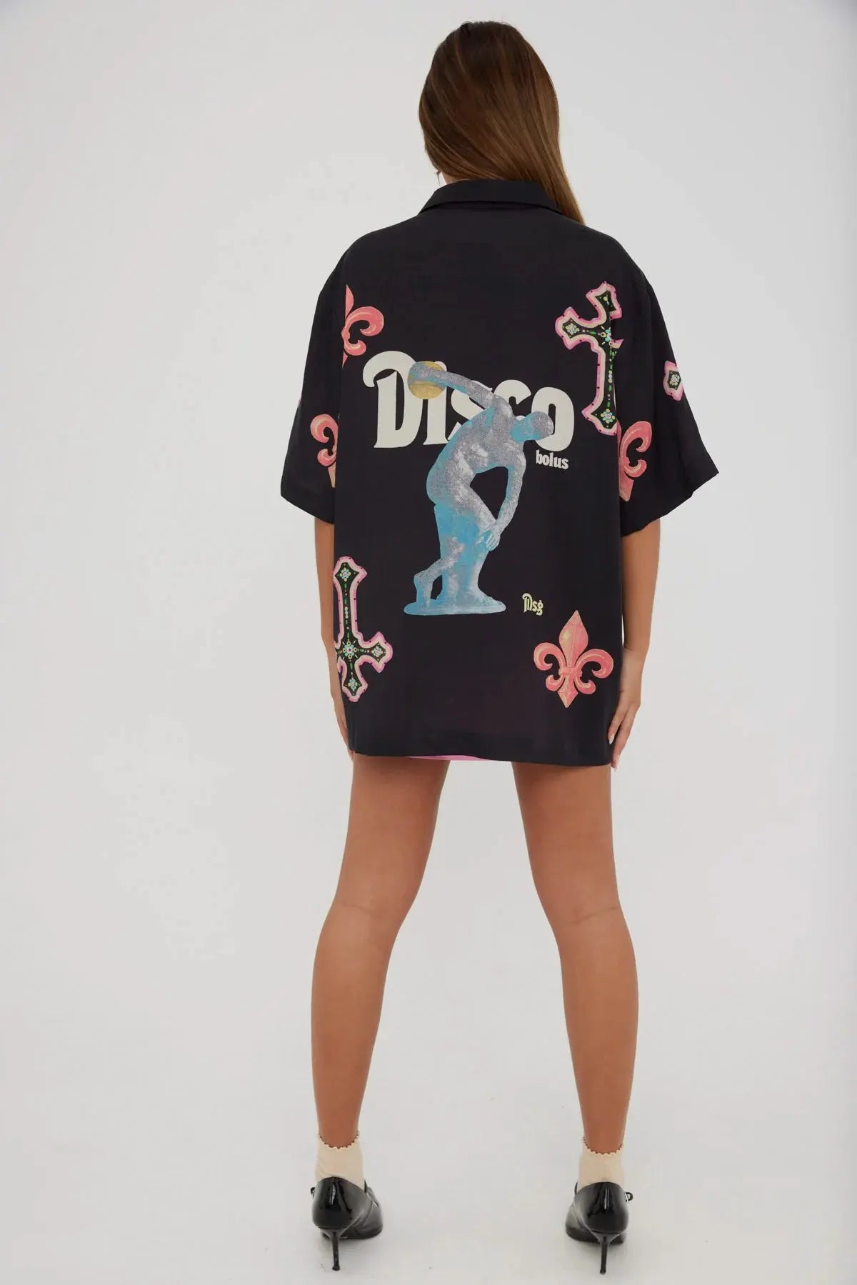 Disco Resort Shirt - Black Something Very Special