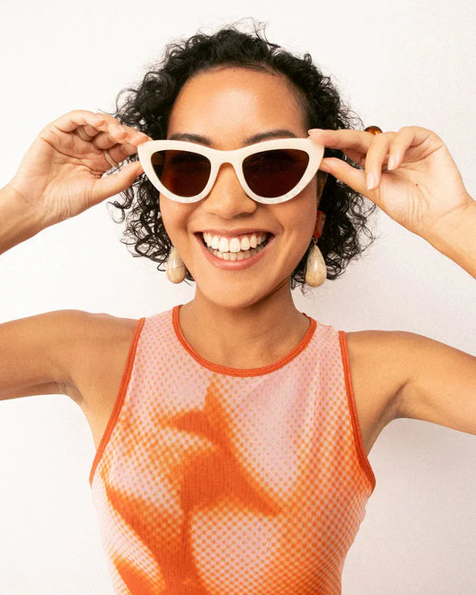 Duomo Sunglasses - Cream Oscar and Frank