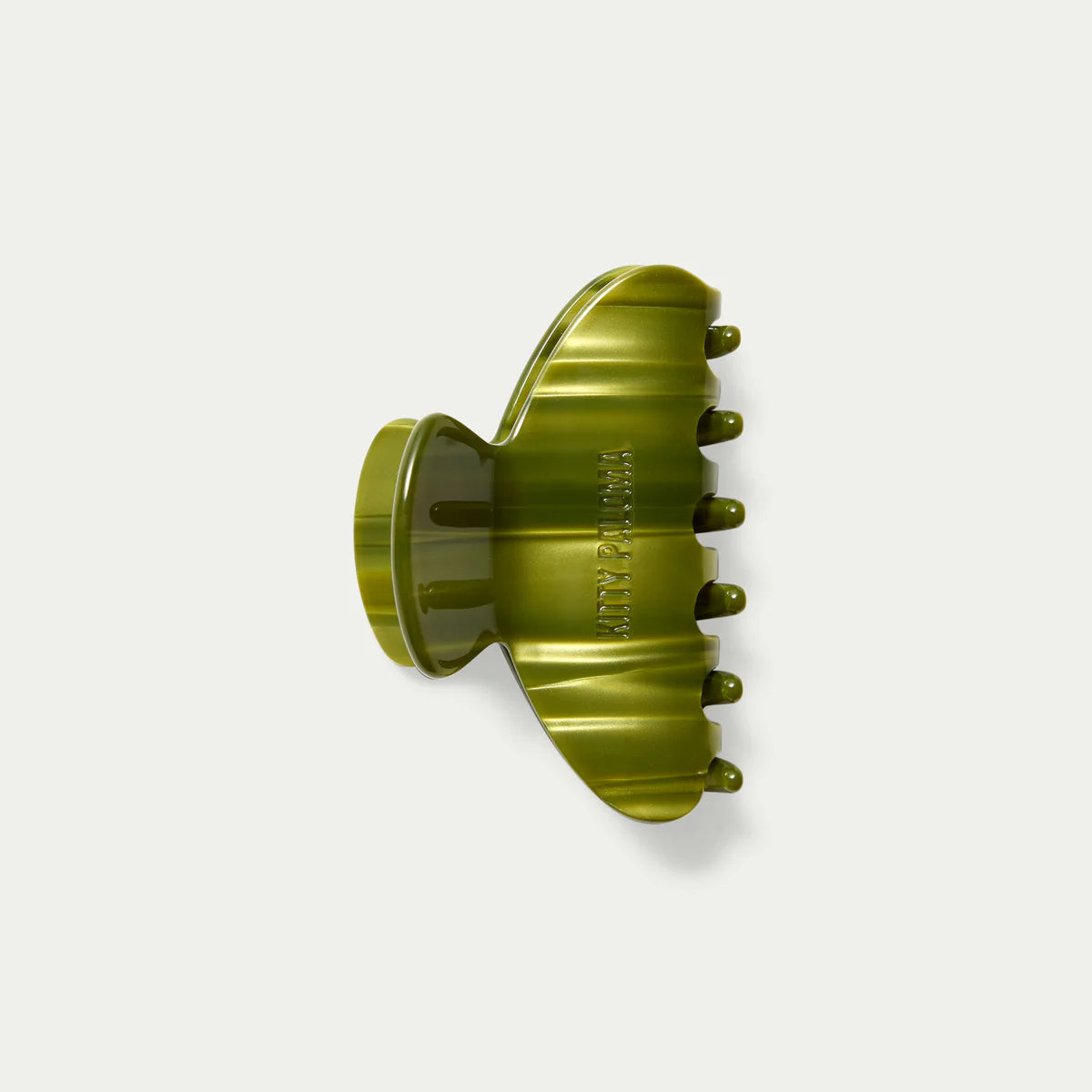 Midi Matcha Hair Claw Clip
