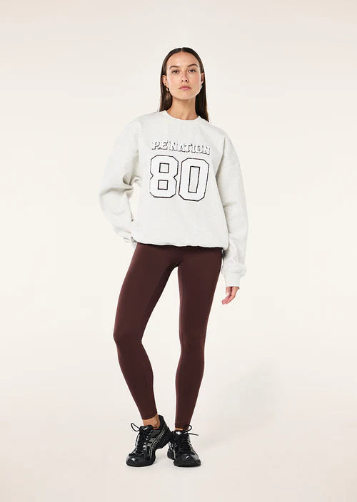 Elysian 2.0 Sweat - Snow Marle P.E Nation