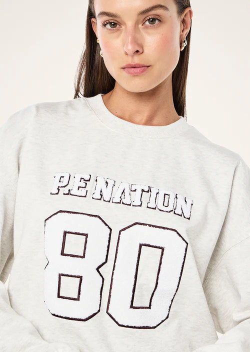 Elysian 2.0 Sweat - Snow Marle P.E Nation
