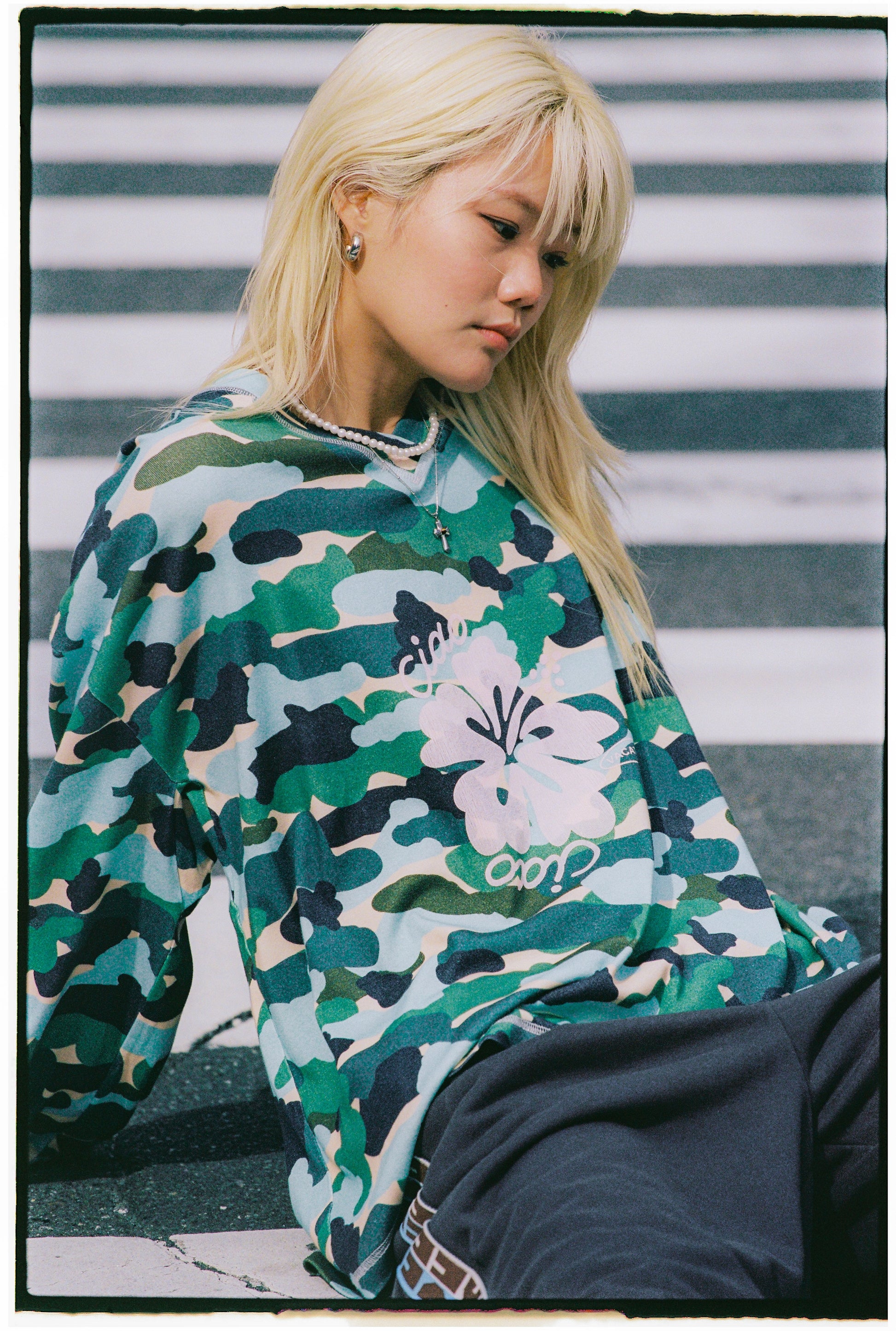 Camo Hibiscus Speedway Tee Ciao Ciao