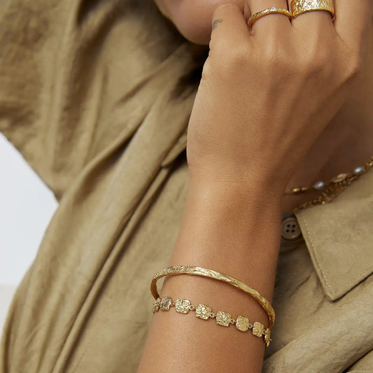 Emilia Gold Bracelet Arms of Eve