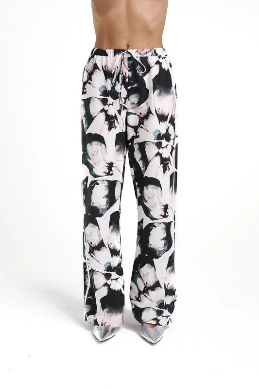 Elastic Pants With Stripe - Everlast Summi Summi