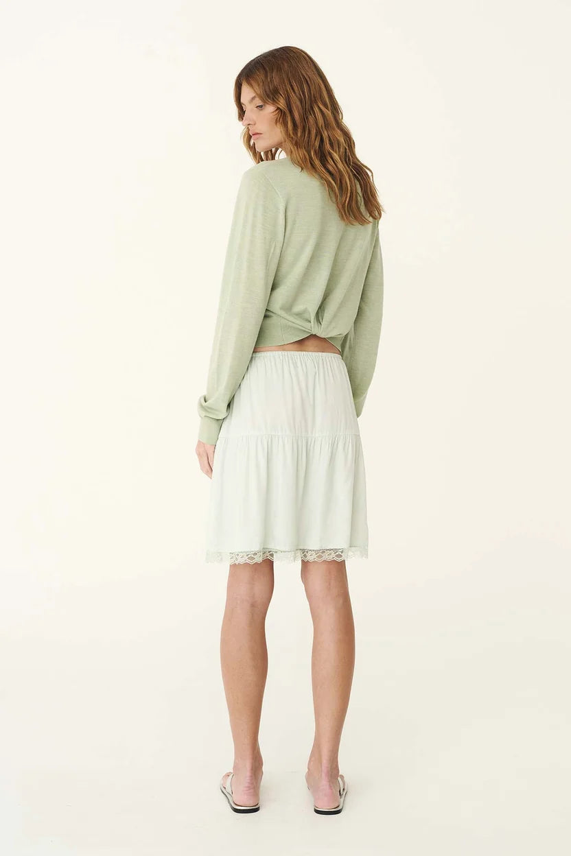 Faith Petticoat Skirt - Mint Rowie