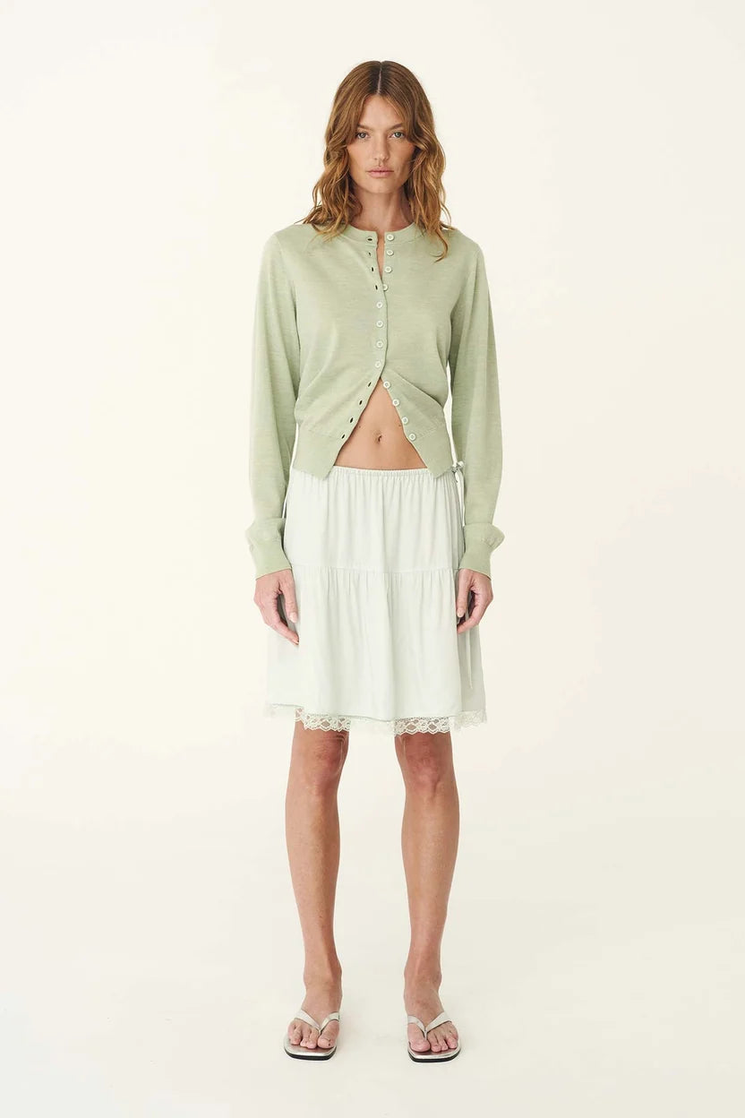 Faith Petticoat Skirt - Mint Rowie