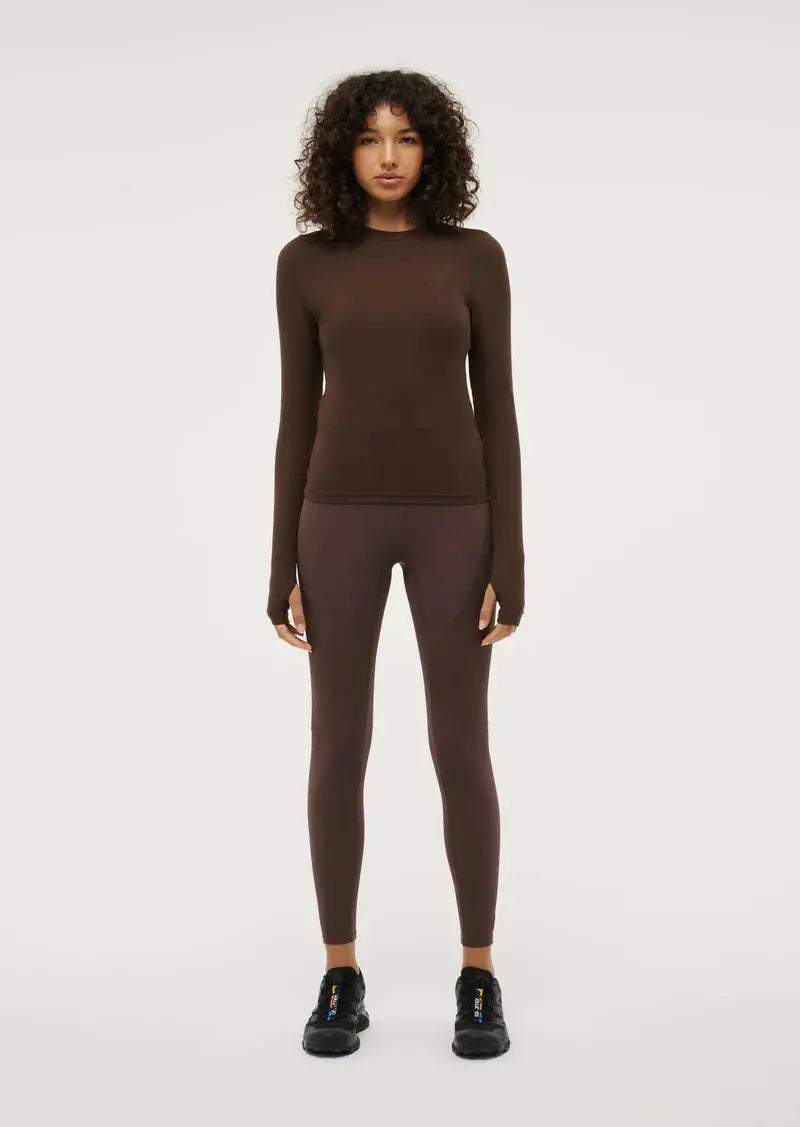 Free Play 2.0 Long Sleeve Tee Chestnut P.E Nation