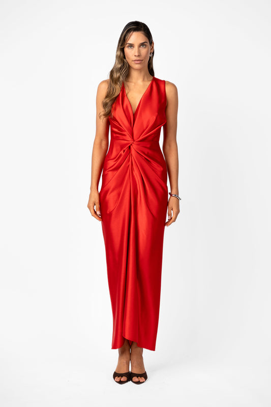 Gaea Maxi - Tori Satin One Fell Swoop