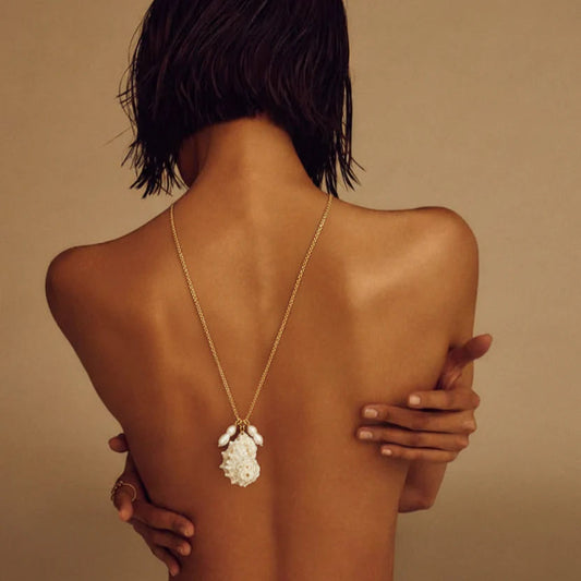 Kalia Shell Chain Necklace Zaya Collective