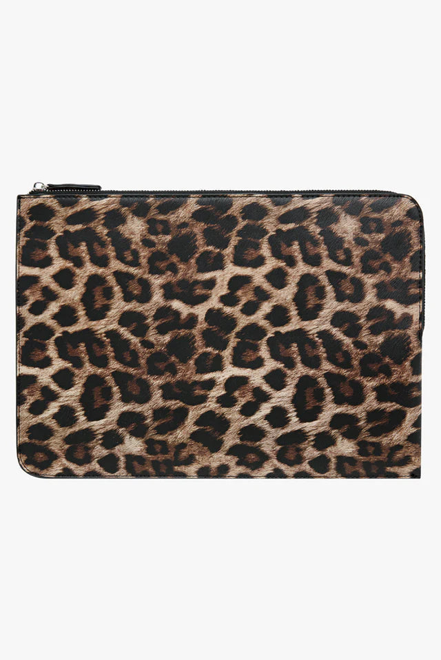 Zoe Laptop Sleeve 13-14" Leopard Georgia Mae