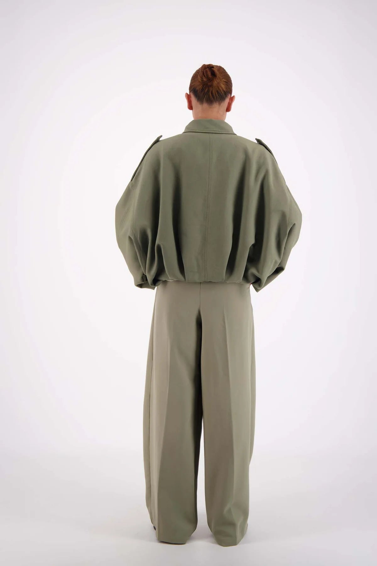 Gigi Bomber Jacket - Sage Jasmine Alexa