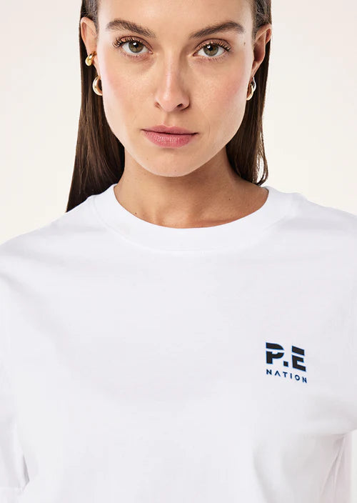 Heads Up Tee 2.0 - White P.E Nation