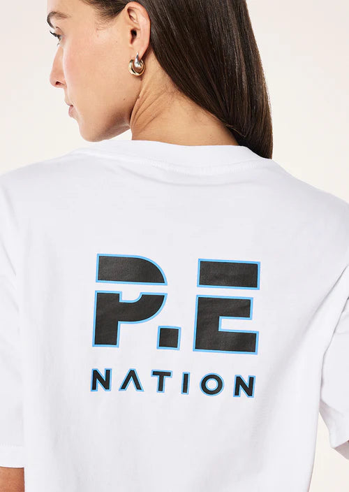 Heads Up Tee 2.0 - White P.E Nation