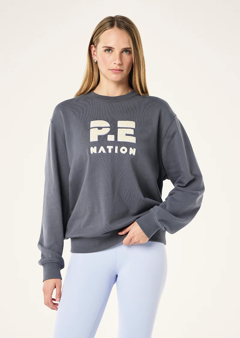 Heads Up Boucle Sweat - Thunder P.E Nation