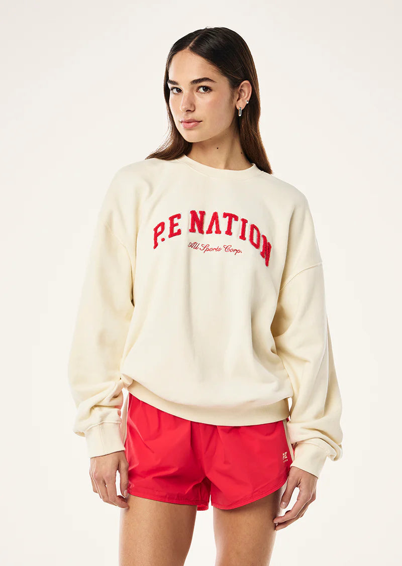 Heritage Sweat - Whisper White P.E Nation