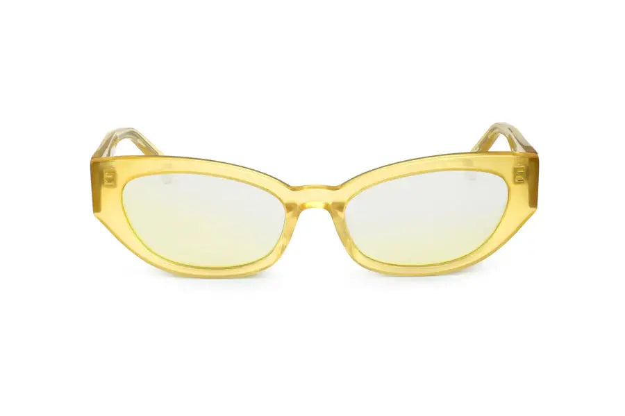 Hannya Sunglasses - Lemon/Lemon Mirror Oscar and Frank
