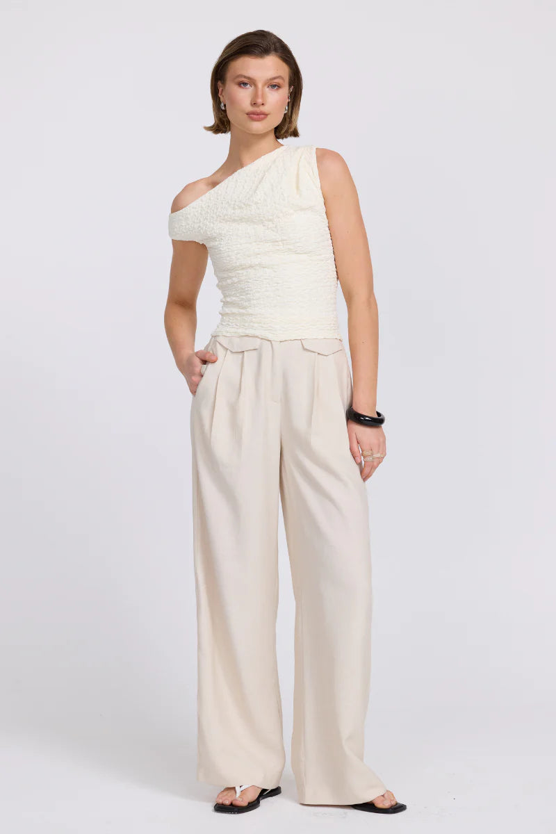 Haven Top - Cream Sovere at cloth in brick 