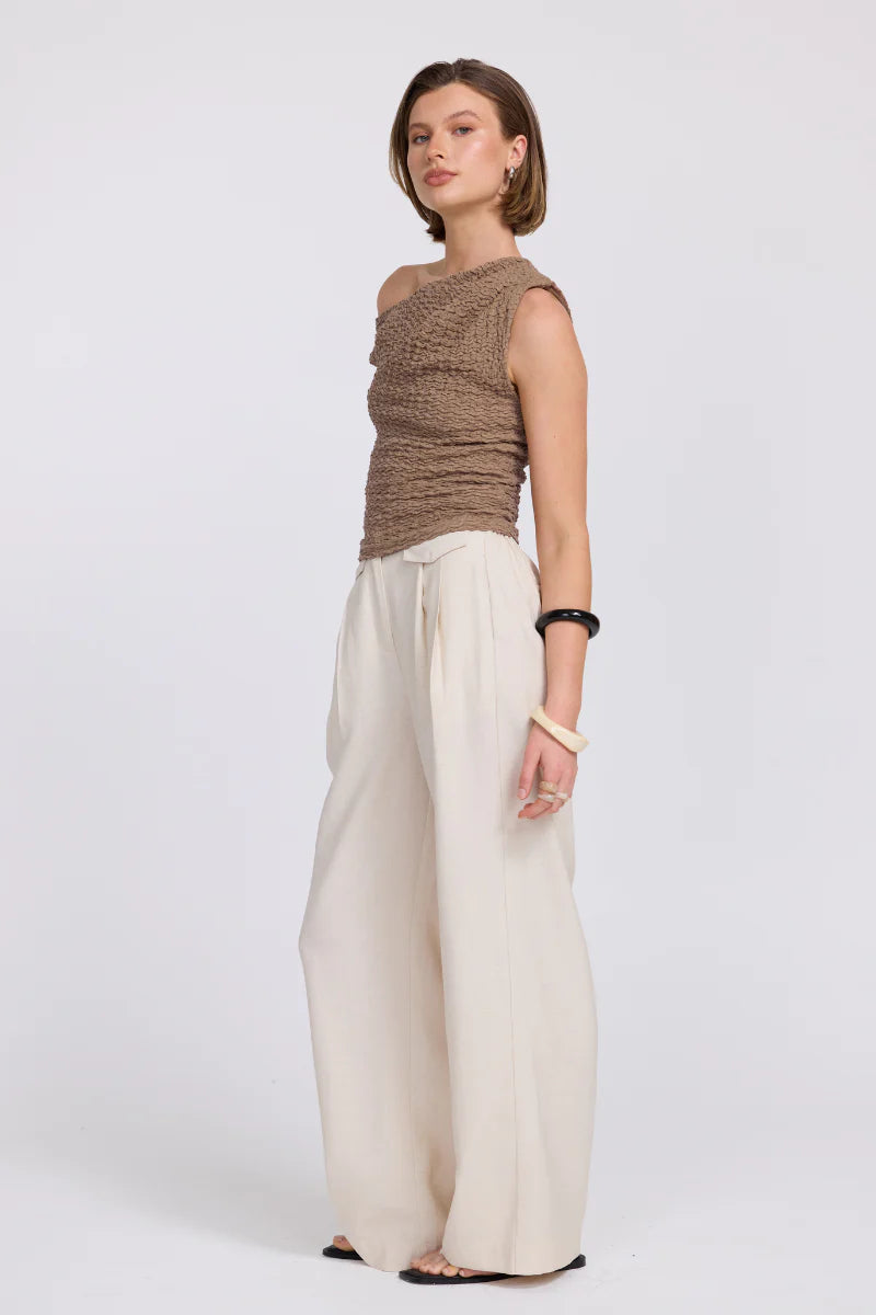 Haven Top - Cream Taupe Sovere at Cloth In Brick 03