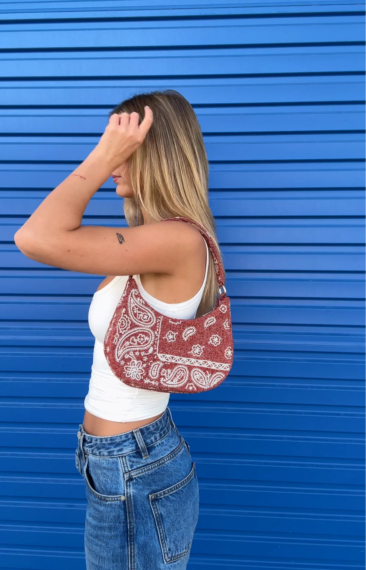 Bandana Bag - Red Aelia