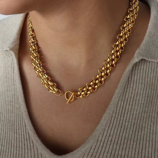 Zali Chunky Chain Necklace Zaya Collective