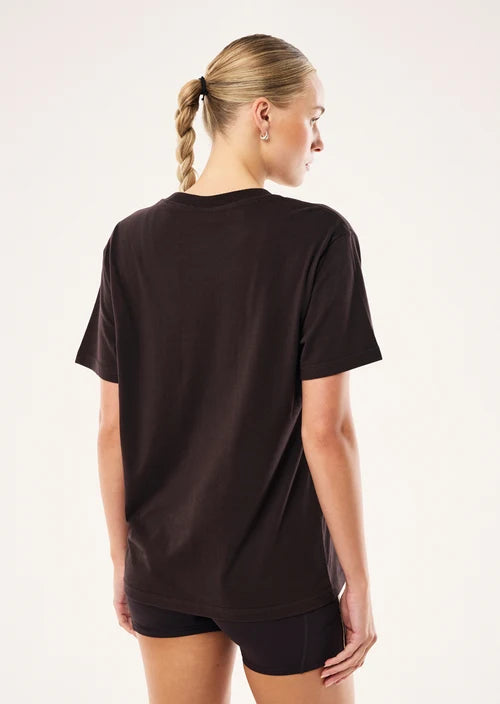 Infinity Relaxed Tee - Black Bean P.E Nation