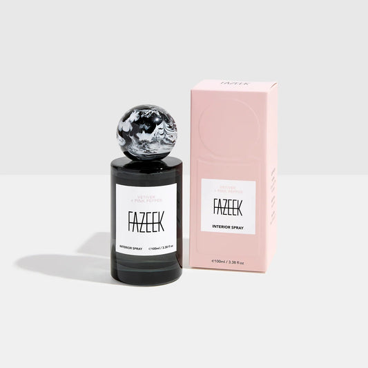 Interior Spray - Vetiver + Pink Pepper 100ml Fazeek