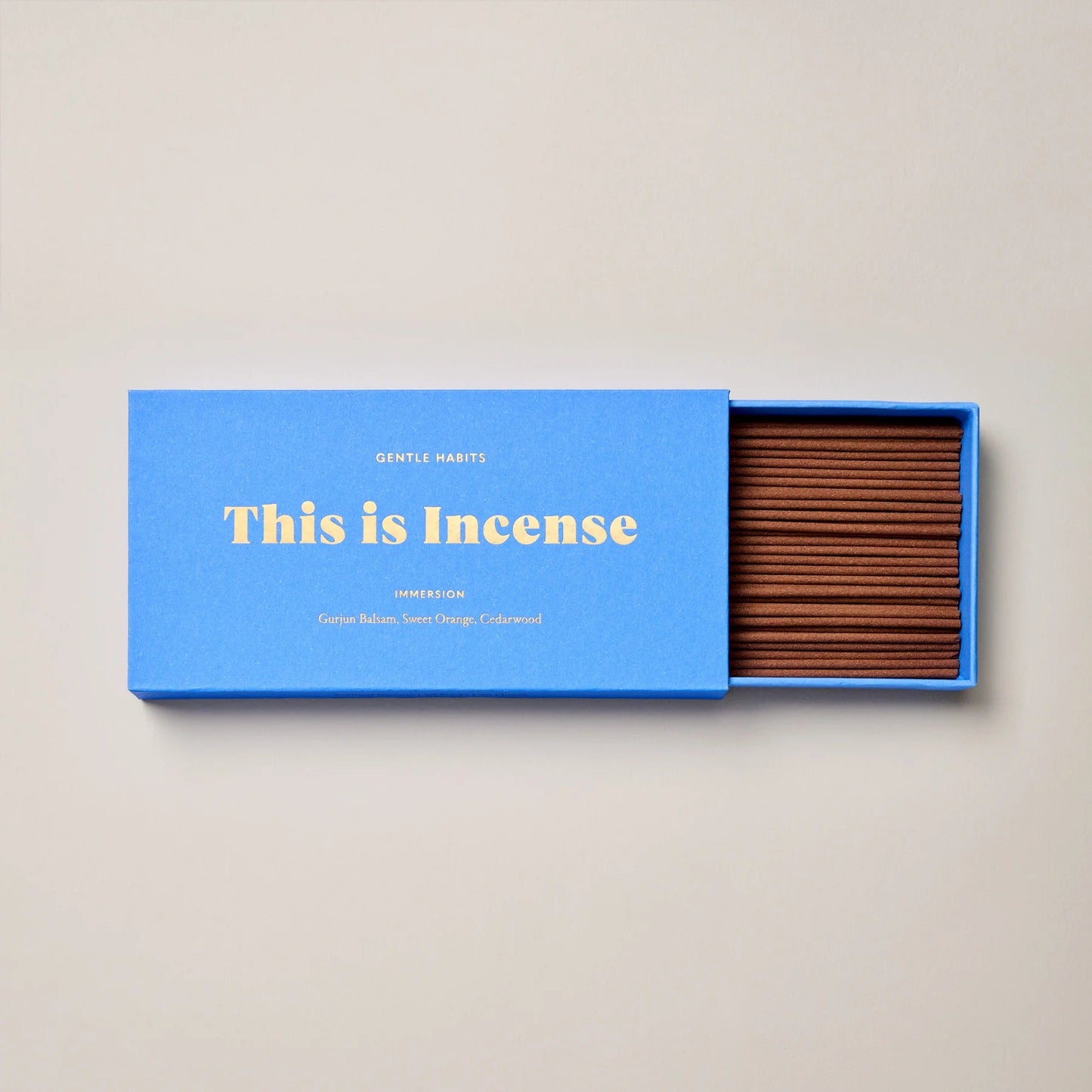 This is Incense - Immersion Gentle Habits
