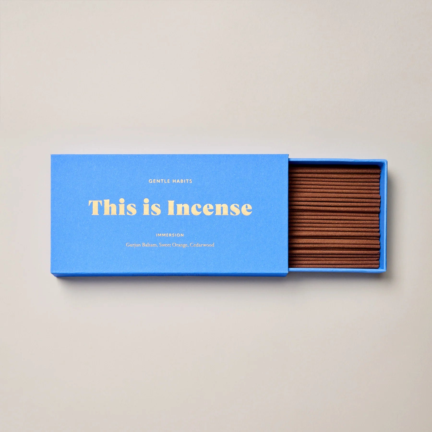 This is Incense - Immersion Gentle Habits