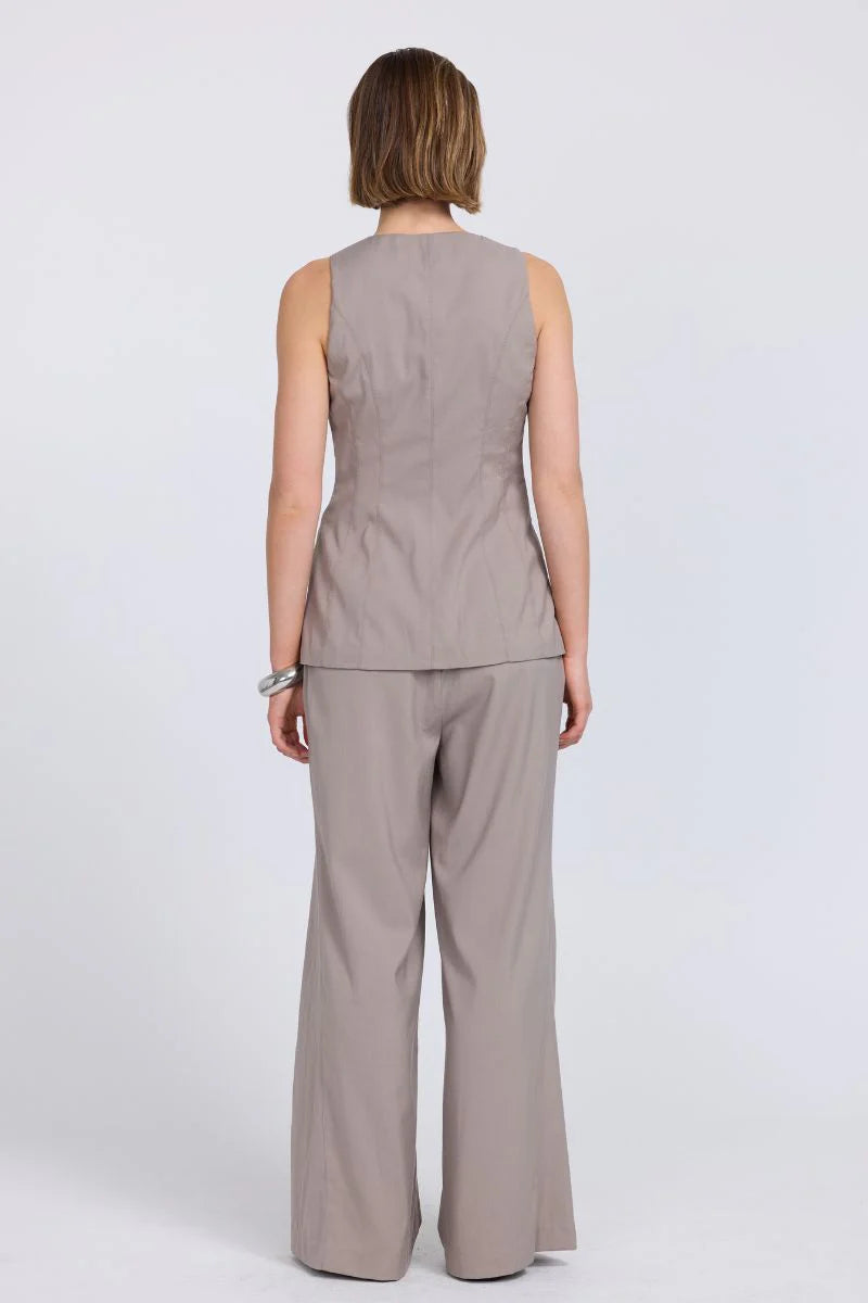 Iona Bodice - Taupe Sovere
