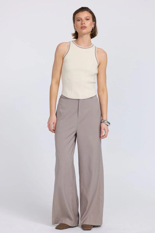 Iona Pant - Taupe Sovere