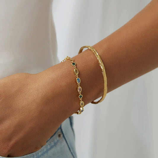 Isadora Gold Bracelet - Multi Arms of Eve