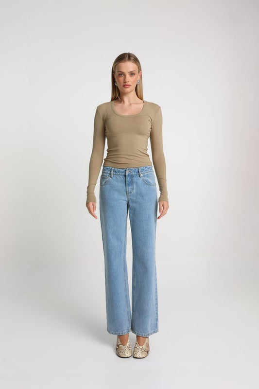 Malani Top - Sage Madison