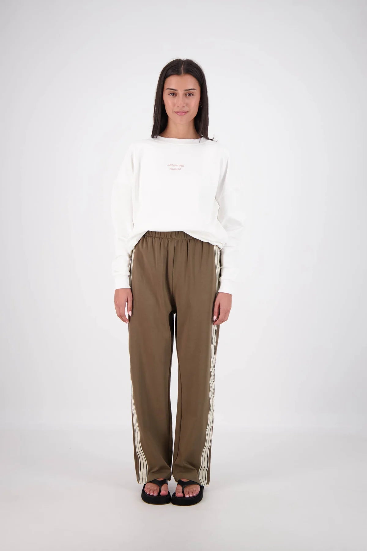 Panarea Trackpant - Olive Jasmine Alexa